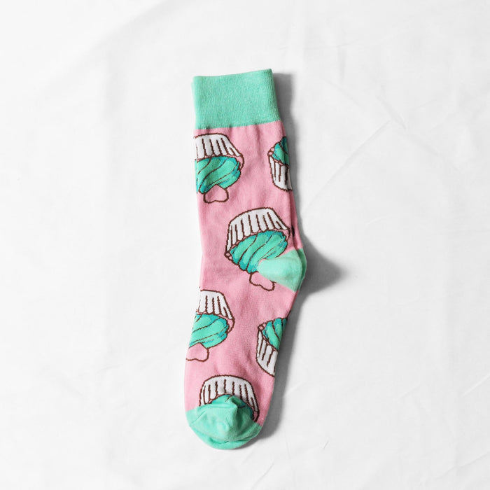 Wholesale Trendy socks, men's socks, donuts, women's socks, midsole, fashionable socks