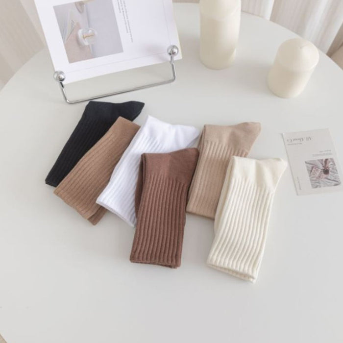 Wholesale Socks, tube socks, versatile sports, solid color cotton socks