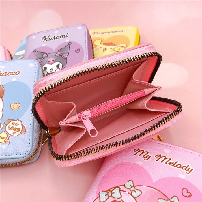 Wholesale PU Cartoon Casual Short Zipper Wallet JDC-WT-YaLL010