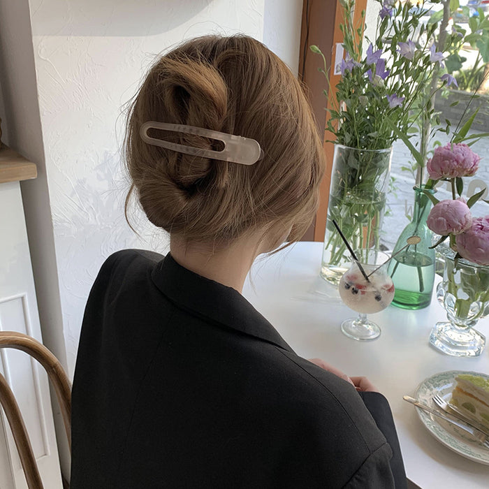 Wholesale Duckbill Clip ins TikTok Same Style Elegant Bath Hair Clip Clip Hair Accessories