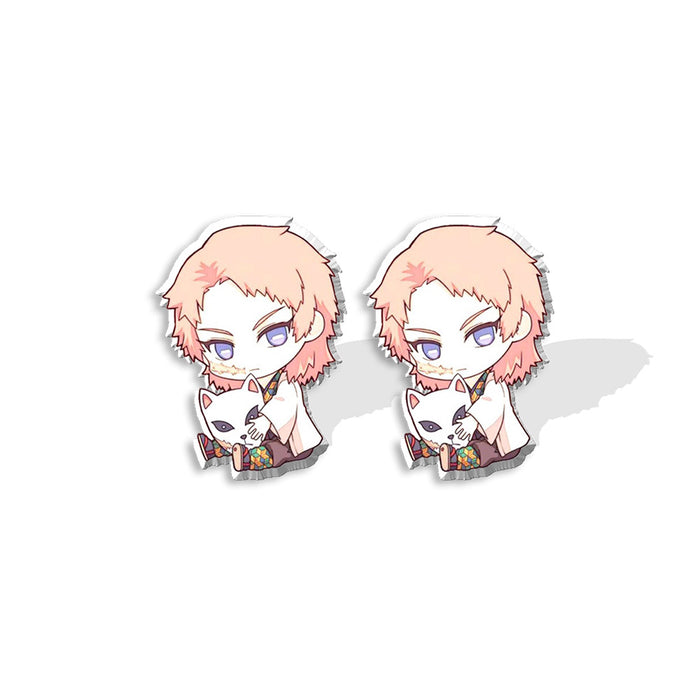 Wholesale Cartoon Heat Shrink Earrings