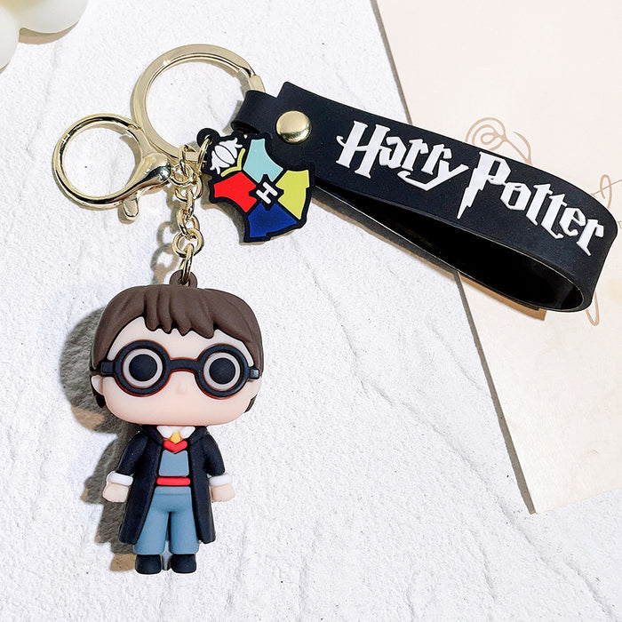 Wholesale Cartoon Anime Silicone Keychain JDC-KC-Qiwei035