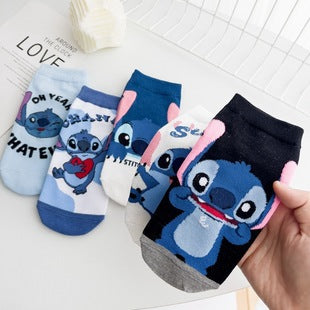 Wholesale Cartoon Cotton Socks JDC-SK-Lanh010