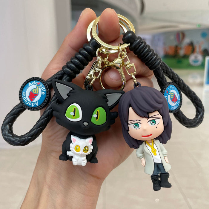 Wholesale Keychain Cute Cat Doll Backpack Pendant Doll Machine Small Gift Wholesale