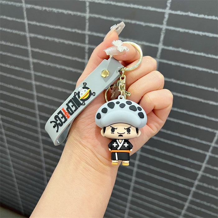 Wholesale Creative Cartoon Cute PVC Soft Keychain JDC-KC-JinB027