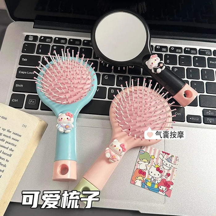 Wholesale cat airbag comb cute cartoon bow massage mini handheld