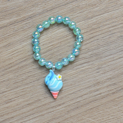 Wholesale Rainbow crystal bead bracelet