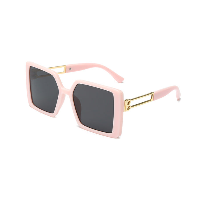 Wholesale Square Cat Eye Sunglasses Fashion Street Photography Black Children's Sunglasses