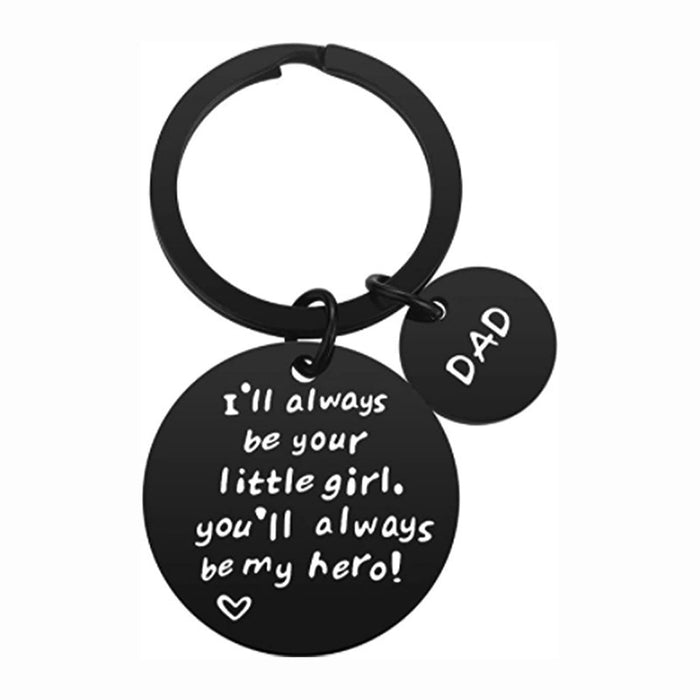 Wholesale Stainless steel keychain pendant gift metal keychain