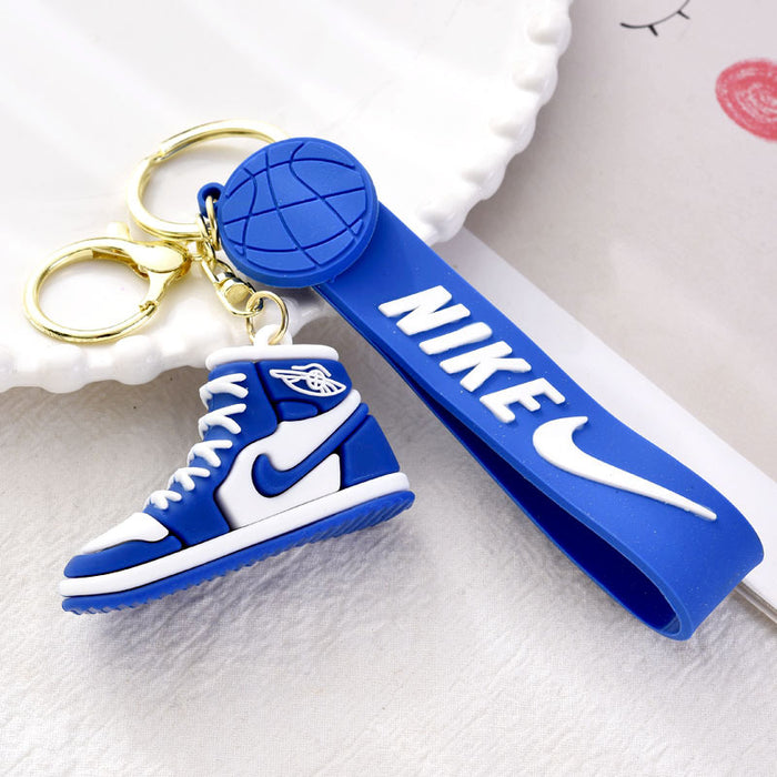 Wholesale New Cartoon Keychain Pendant Box Sneaker Doll Accessories Pendant Keychain