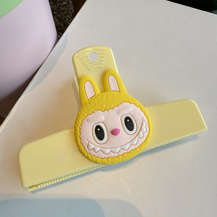 Wholesale Snack Sealing Clip Refrigerator Clip Sealing Clip Baby Cartoon Kitchen Seasoning Household French Fries Food Magnetic Suction Clip