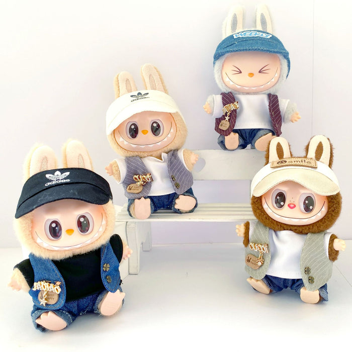 Wholesale Doll Clothes,  Vinyl Doll Clothes,  Denim Vest,  Casual Small Vest Outerwear