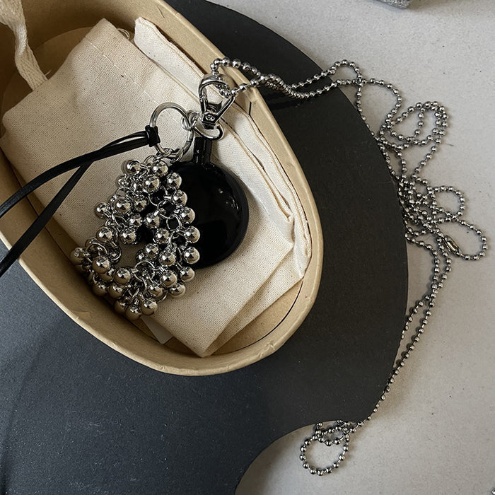 Wholesale Water bottle pendant necklace crossbody bag pendant women's accessories niche design sweater chain