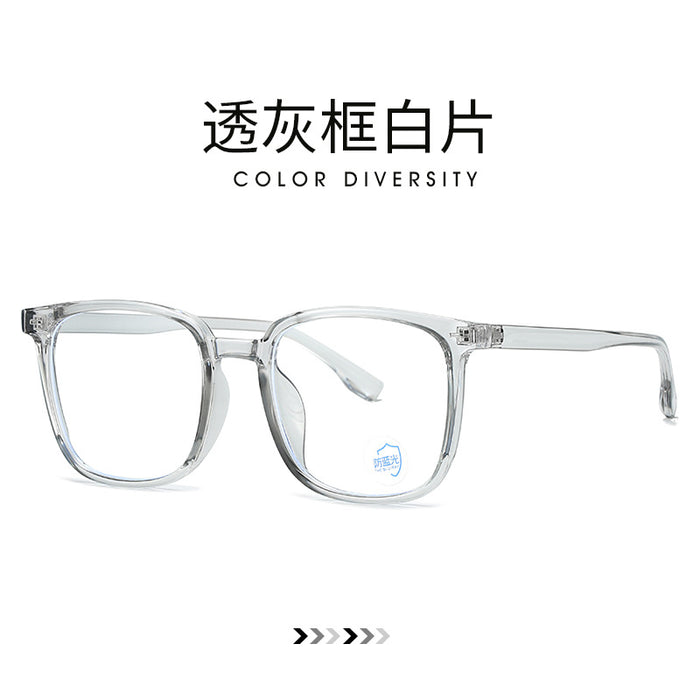 Wholesale Anti blue light sunglasses with flat frame and large frame