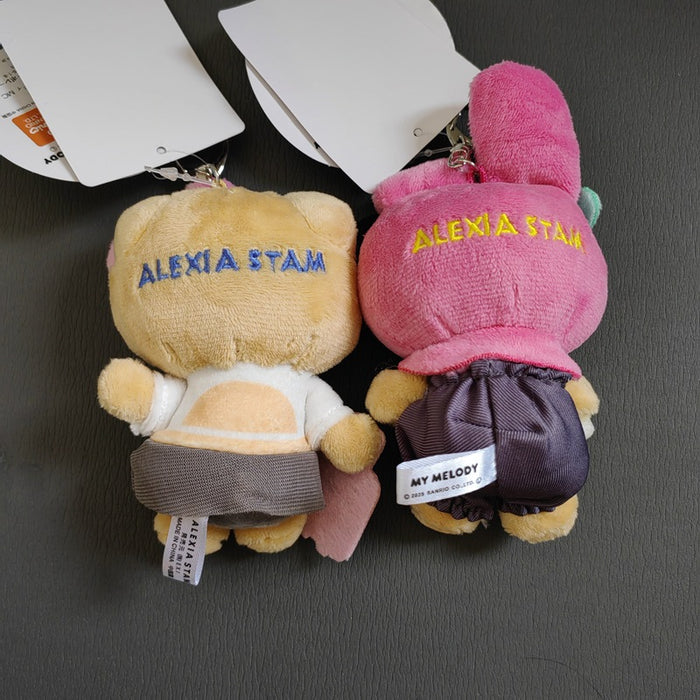 Wholesale Cute suitcase,  travel cat pendant,  plush toy,  toy keychain