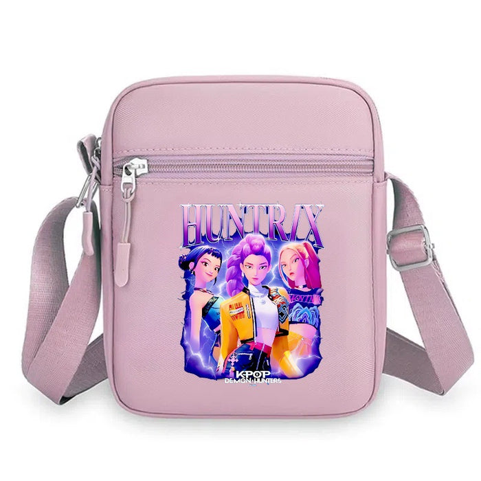 Wholesale Cute Cartoon Print Colorful Small Square Shoulder Bag