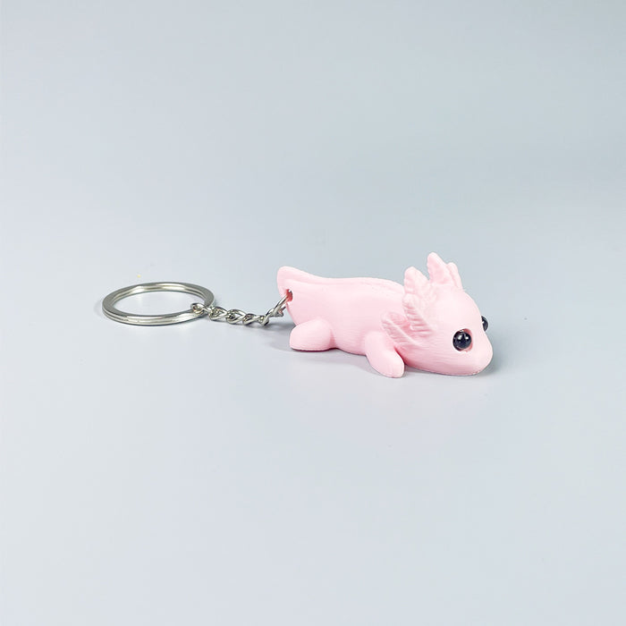 Wholesale Keychain pendant mini movable and flexible joint hanging accessory 3D printed accessory