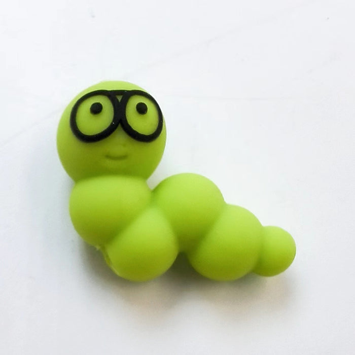 Wholesale 50PCS Silicone Cartoon Focal Beads JDC-BDS-HKL007