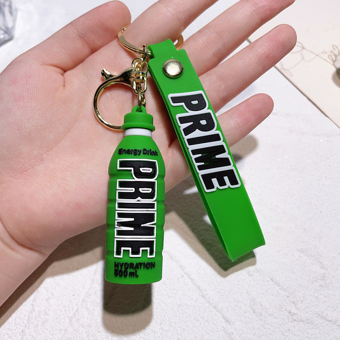 Wholesale Silicone Energy Drink Bottle Keychain JDC-KC-QiChao070