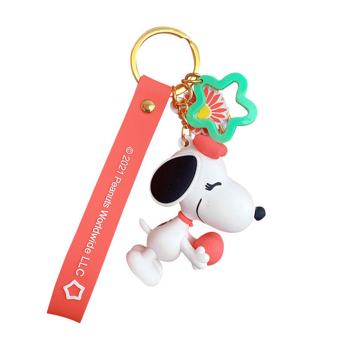 Wholesale Cartoon Silicone Doll Keychain JDC-KC-MingT174