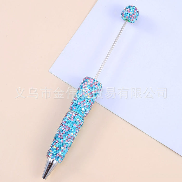 Wholesale Diamond Plastic Bead Pen JDC-PN-JinWD001