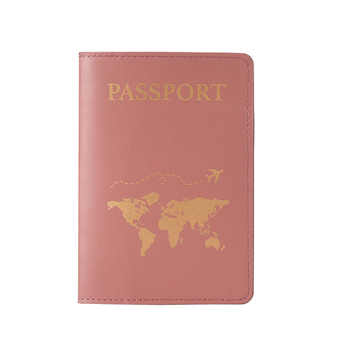 Wholesale Urban Simplicity Landscape PVC Passport Holder Green Boutique Travel Accessory MOQ≥3