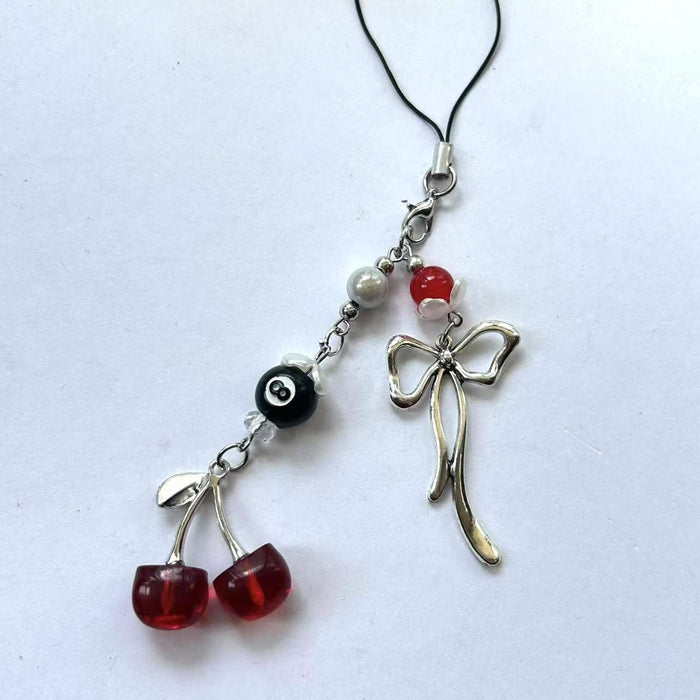 Wholesale Original cherry sweet mobile phone chain bag pendant mobile phone rope