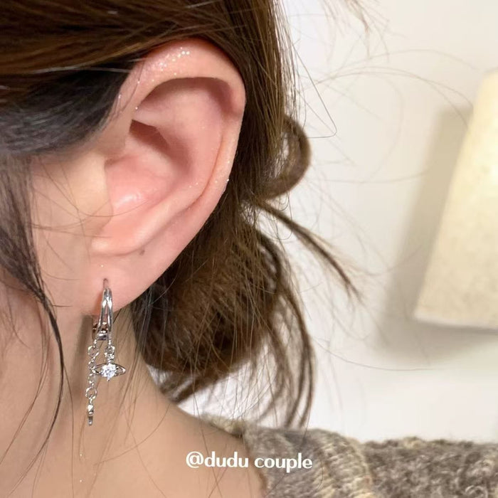 Wholesale Ear bone nail titanium steel earring ear buckle