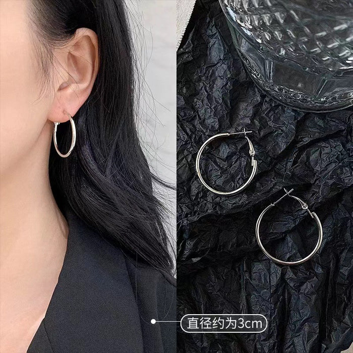 Wholesale Personality Large Hoop Earrings
