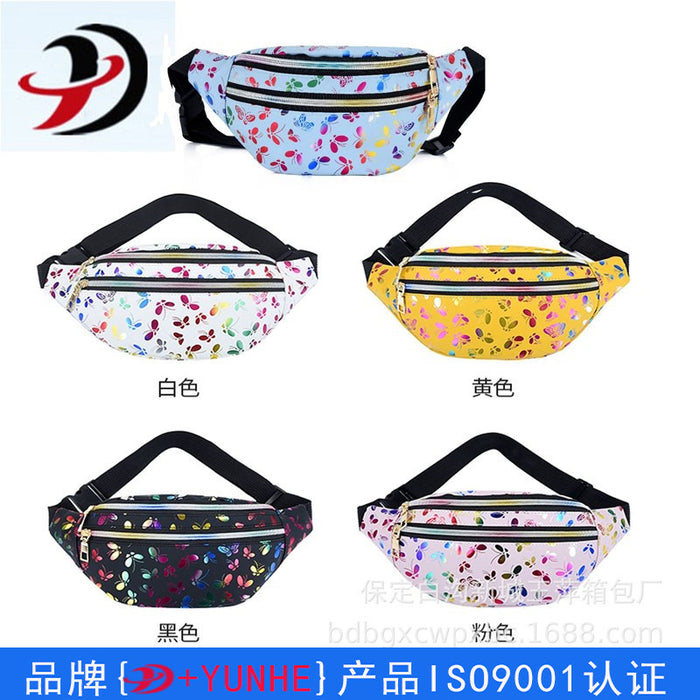 Wholesale Double zipper waist bag,  multifunctional waterproof crossbody bag