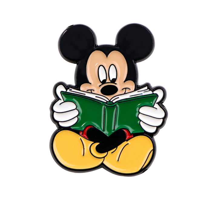 Wholesale Cartoon Duck Mouse Animation Animation Brooch Badge Clothing Backpack Accessories