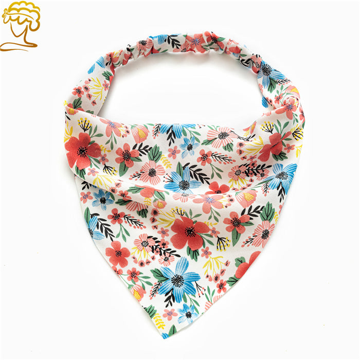 Wholesale Triangular Scarf Cross-border Women's Headscarf Hair Accessories
