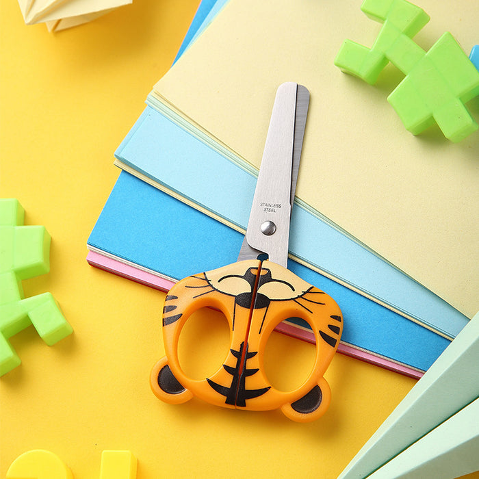 Wholesale Stainless steel scissors children' s handmade scissors animal cartoon animal scissors household scissors