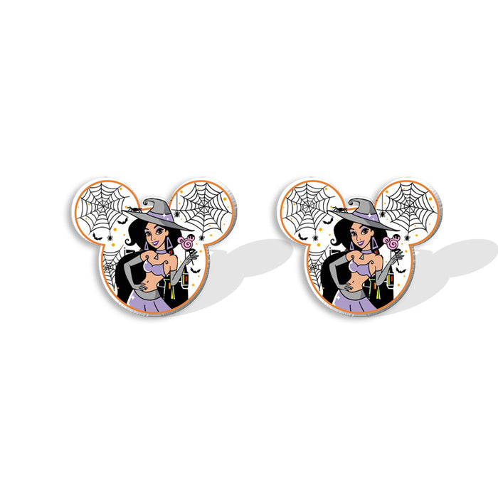 Wholesale Halloween Series Resin Earrings JDC-ES-KaLu006