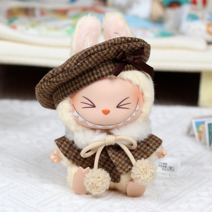 Wholesale Doll Clothes Vinyl Doll Cap Sitting Party Outfit