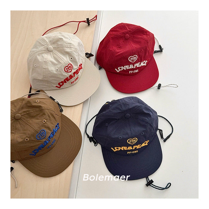 Wholesale Children's Hat Summer New Drawstring Flat Quick-drying Cap  Sunshade Hat Trendy