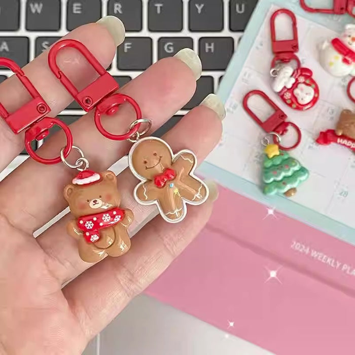 Wholesale Cute Cartoon Resin Keychain Pendant - Party Gift Bag Charm MOQ≥10