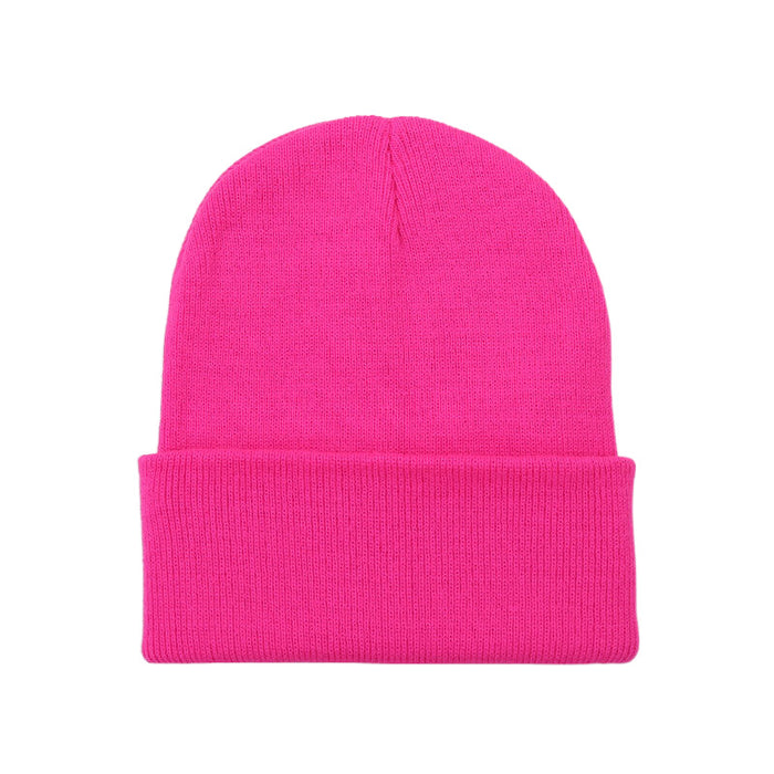 Wholesale Solid Color Acrylic Knitted Beanie JDC-FH-Kamie008