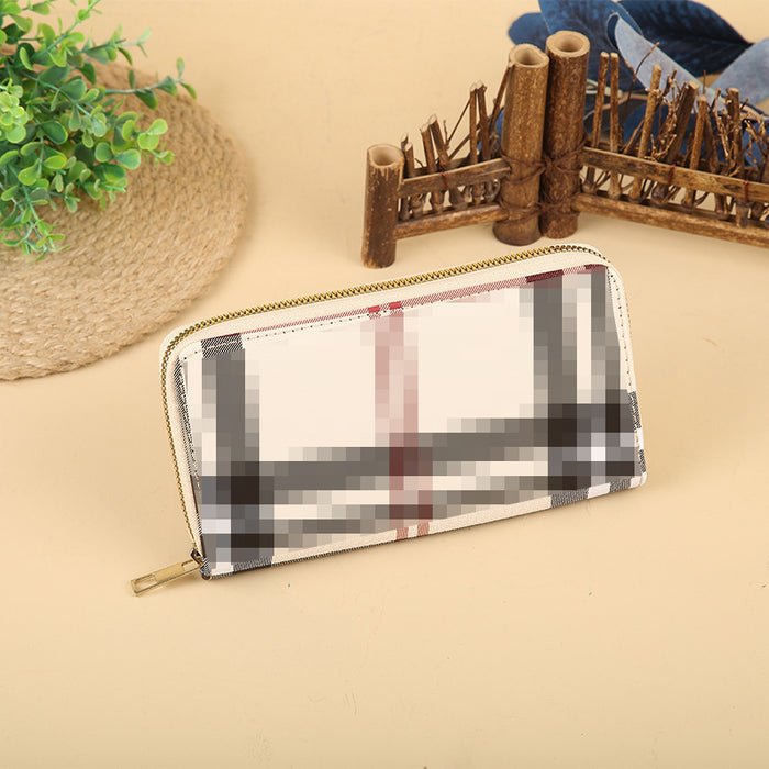 Wholesale Large Capacity Zipper PU Wallet JDC-WT-HNG008