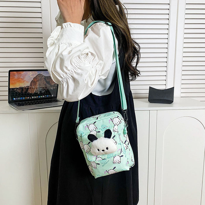 Wholesale Summer Printed Cartoon Cute Children's Doll Shoulder Bag Crossbody Coin Purse