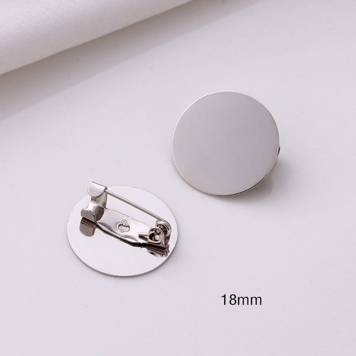 Wholesale Brooch Accessories Tray Pin Buckle Brooch Accessories Corsage