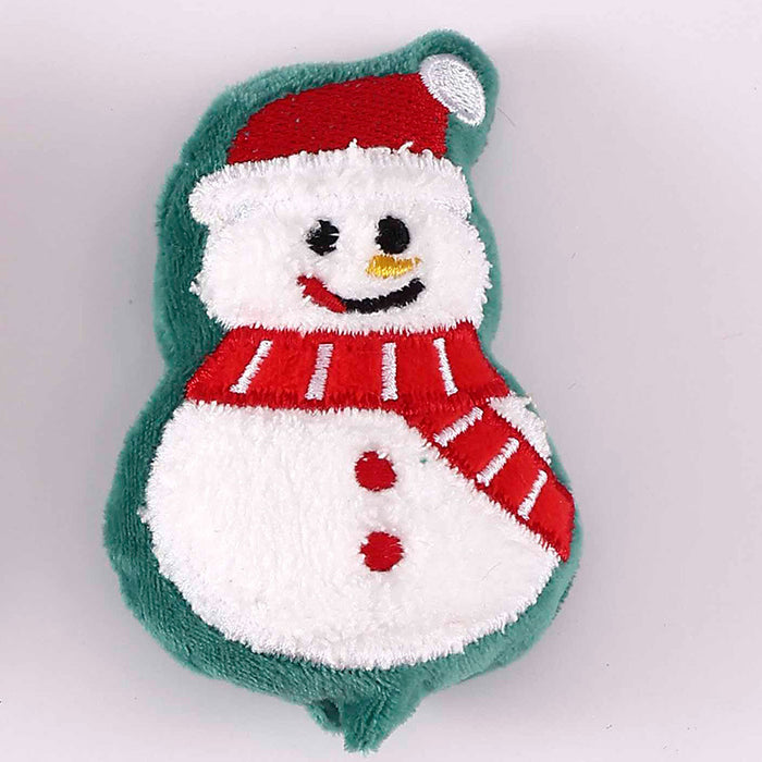 Wholesale Christmas Brooch Cute Plush Christmas Accessories Cartoon Pin Decorations Clothing Accessories