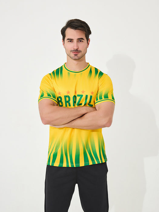 Wholesale World Cup Jersey Short-Sleeved Football Uniform T-Shirt