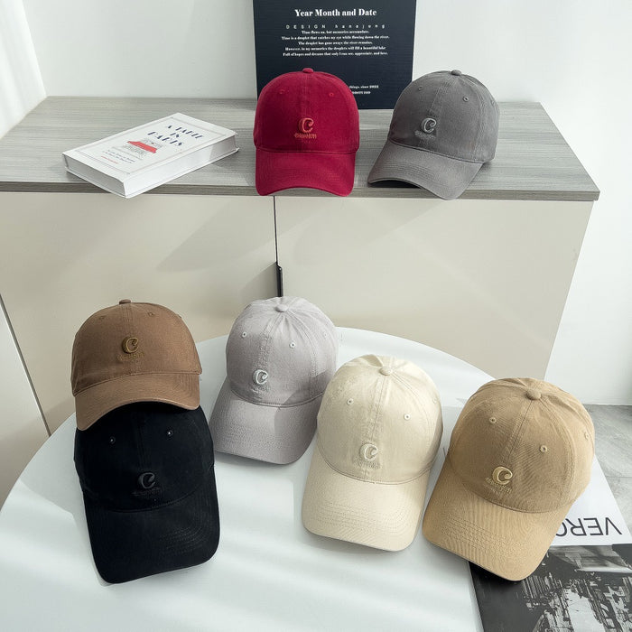 Wholesale Wide brimmed hardtop baseball cap for women, versatile for all seasons, fashionable and casual street shading duckbill hat