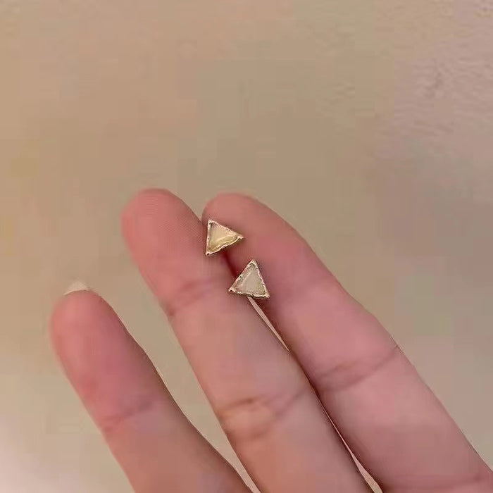 Wholesale 6-piece earring set with retro geometric design, exquisite and compact earrings and earrings