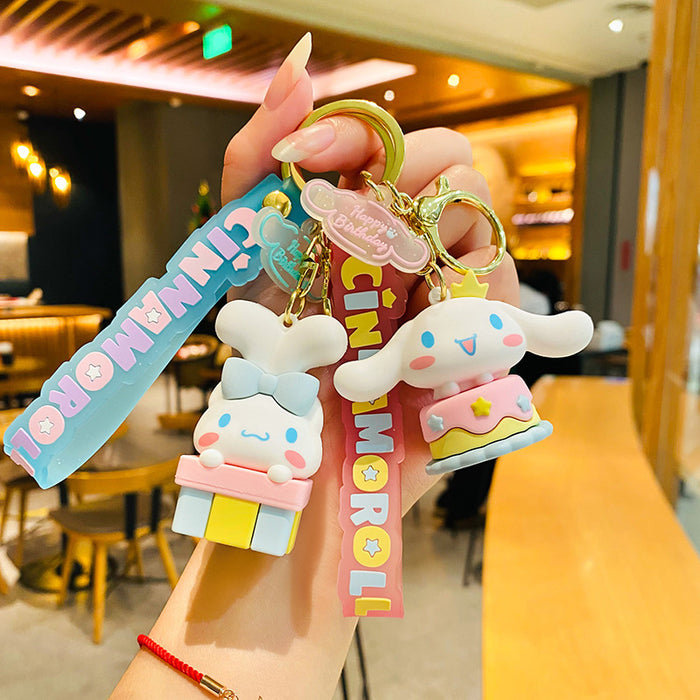 Wholesale Cartoon Doll Silicone Keychain JDC-KC-MingT270