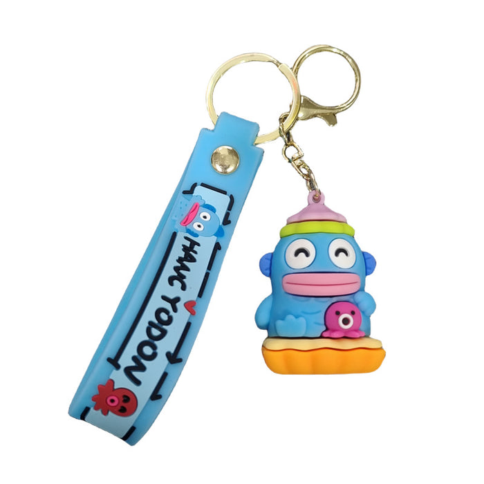 Wholesale Cartoon Silicone Doll Keychain JDC-KC-ZhuoRan029