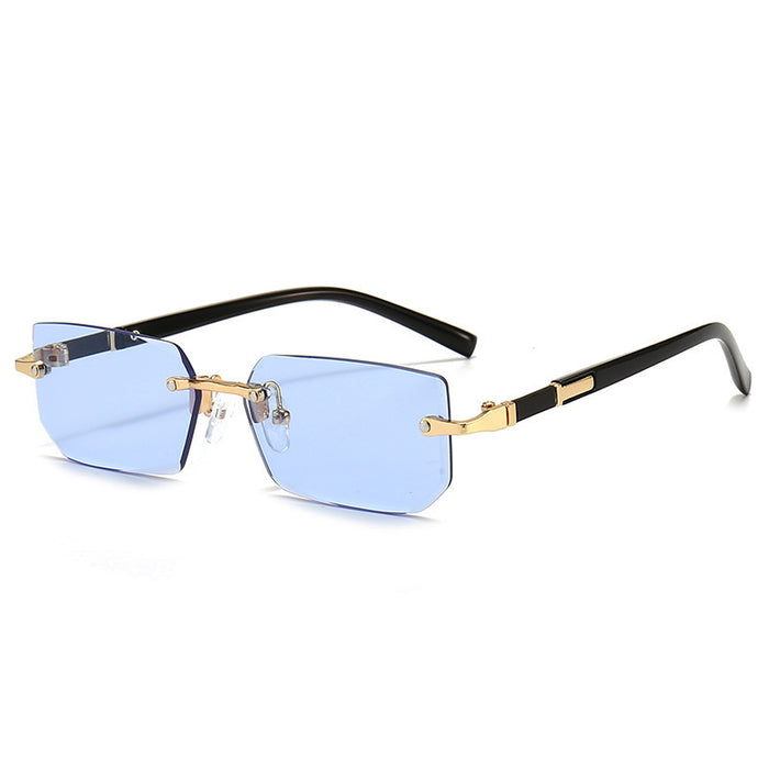 Wholesale New frameless fashion sunglasses, personalized sunglasses
