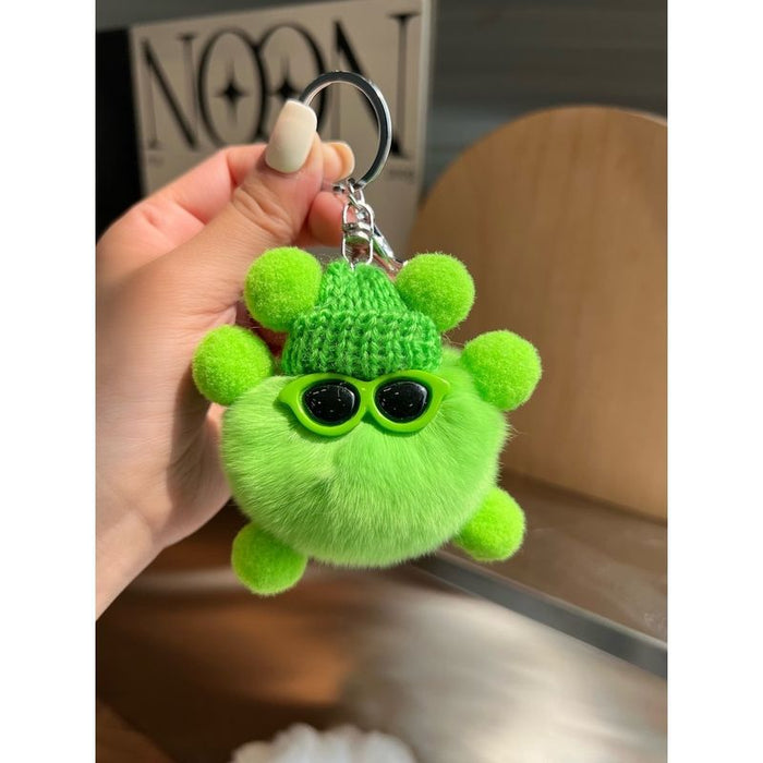 Wholesale Cute little coal ball bag pendant backpack doll hanging decoration cartoon doll