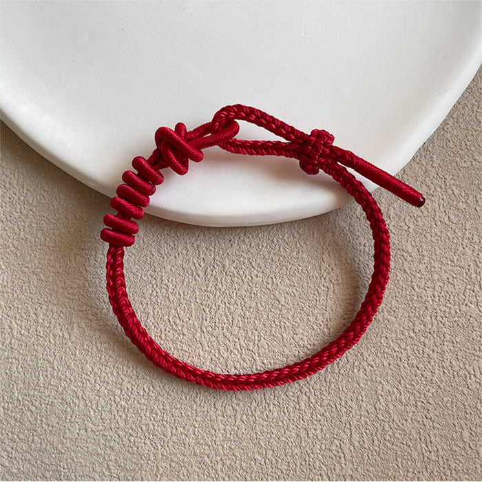 Wholesale Semi finished woven string with beads, gold jewelry pendant, double linked bracelet, hand woven